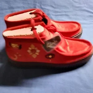 Clarks | Shoes | Clarks Torhill Love Spell Boots Red Velvet  display picture 3